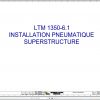 Liebherr Mobile Crane LTM 1350 6.1 Electric Hydraulic Pneumatic Wiring Diagram 7