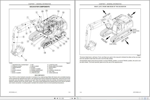 Linkbelt Excavator Wheel Loader Articulated Truck 8.9 GB DVD Shop Manual Part Manual Schematic Diagram 13