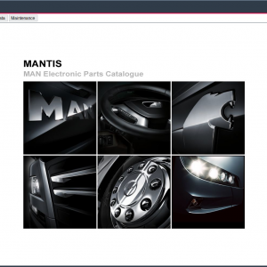 MAN MANTIS v666 EPC 09.2021 Spare Parts Catalog DVD 1