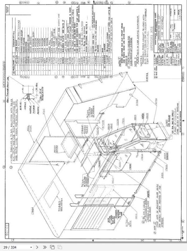 Manitowoc Cranes 3000W 30265 PM 02 10 2012 Spare Parts Manual PDF 2