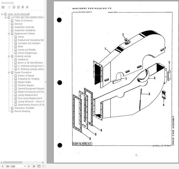 Manitowoc Cranes 3900 39295 PM 05 07 2018 Spare Parts Manual PDF 2