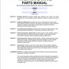 Manitowoc Cranes 4000W 40321 PM 12 22 2011 Spare Parts Manual PDF 1