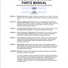 Manitowoc Cranes 4000W 40345 PM 02 07 2015 Spare Parts Manual PDF 1