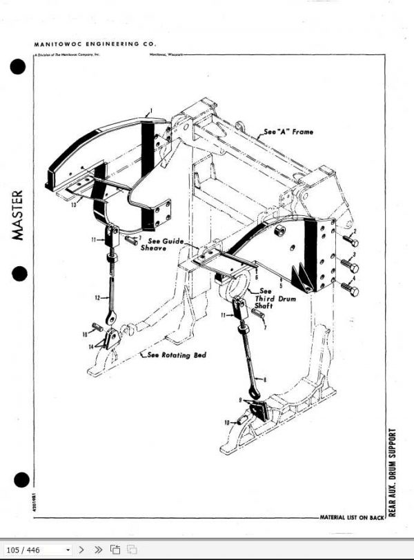 Manitowoc Cranes 4000W 40348 PM 03 24 2016 Spare Parts Manual PDF 2