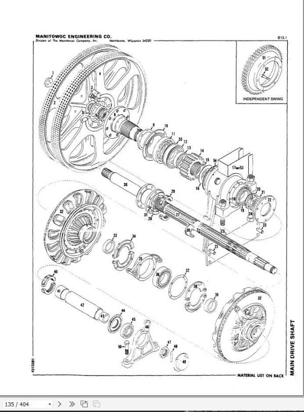 Manitowoc Cranes 4000W 40364 PM 06 10 2014 Spare Parts Manual PDF 2