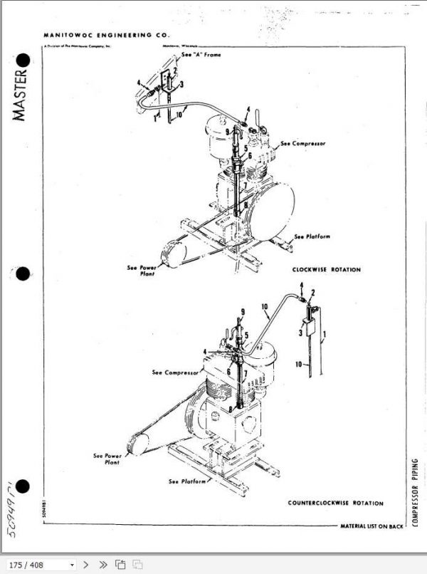 Manitowoc Cranes 4000W 40373 PM 09 11 2014 Spare Parts Manual PDF 2