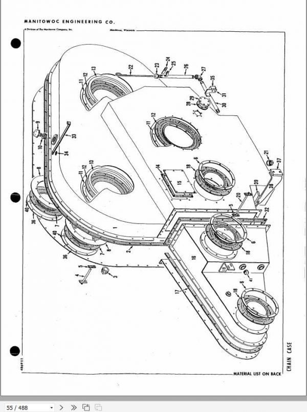 Manitowoc Cranes 4100W 41406 PM 03 14 2017 Spare Parts Manual PDF 2