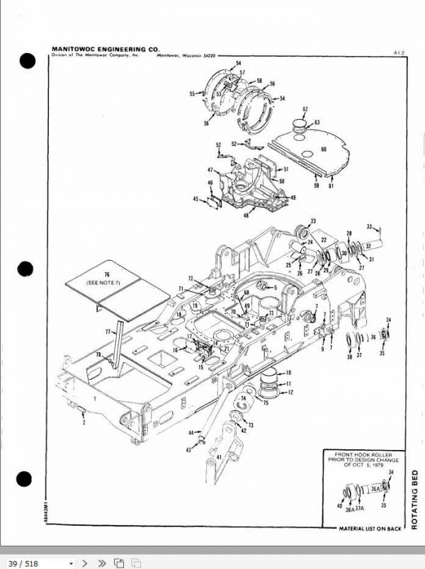 Manitowoc Cranes 4100W 41445 PM 05 17 2018 Spare Parts Manual PDF 2