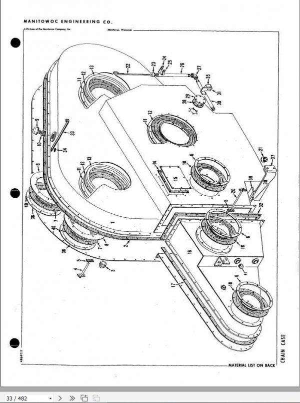 Manitowoc Cranes 4100W 41509 PM 06 10 2010 Spare Parts Manual PDF 2