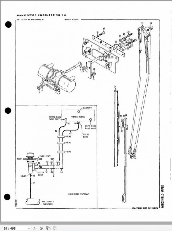Manitowoc Cranes 4100W 41548 PM 08 01 2018 Spare Parts Manual PDF 2