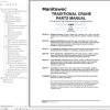 Manitowoc Cranes 4100W 41572 PM 12 23 2013 Spare Parts Manual PDF 1