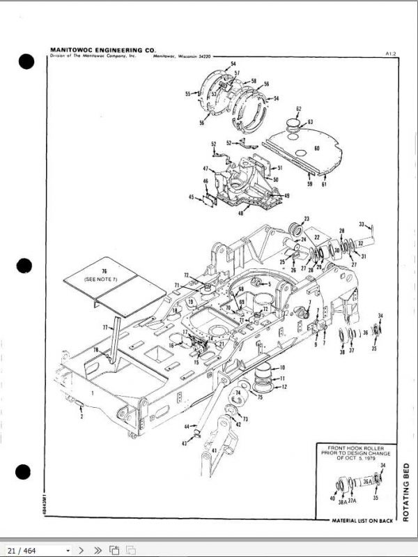 Manitowoc Cranes 4100W 41574 PM 02 09 2008 Spare Parts Manual PDF 2
