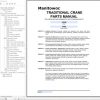 Manitowoc Cranes 4100W 41656 PM 04 06 2017 Spare Parts Manual PDF 1