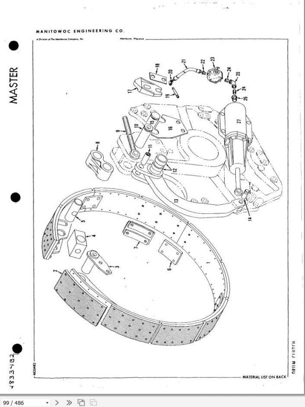 Manitowoc Cranes 4100W 41774 PM 05 26 2011 Spare Parts Manual PDF 2