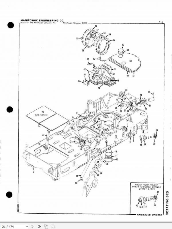 Manitowoc Cranes 4100W 41785 PM 01 20 2010 Spare Parts Manual PDF 2