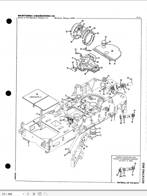 Manitowoc Cranes 4100W 41884 PM 11 29 2010 Spare Parts Manual PDF 2