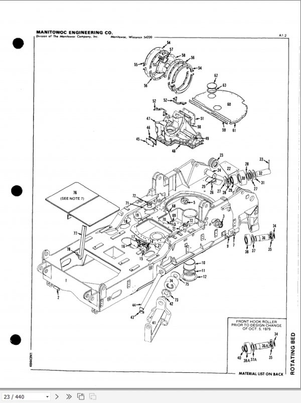 Manitowoc Cranes 4100W 41907 PM 01 20 2010 Spare Parts Manual PDF 2
