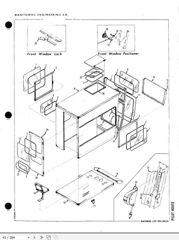 Manitowoc Cranes 4600 46028 PM 04 22 2004 Spare Parts Manual PDF 2