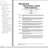 Manitowoc Cranes 4600 46031 PM 08 25 2015 Spare Parts Manual PDF 1