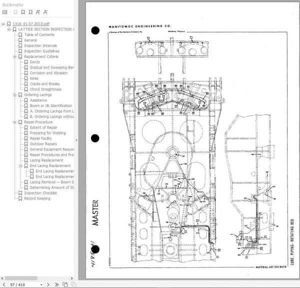 Manitowoc Cranes 4600 46031 PM 08 25 2015 Spare Parts Manual PDF 2