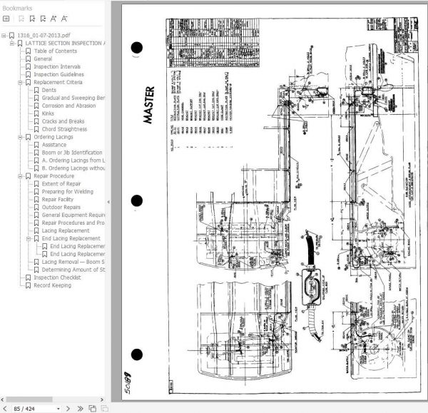 Manitowoc Cranes 4600 46037 PM 08 20 2013 Spare Parts Manual PDF 2