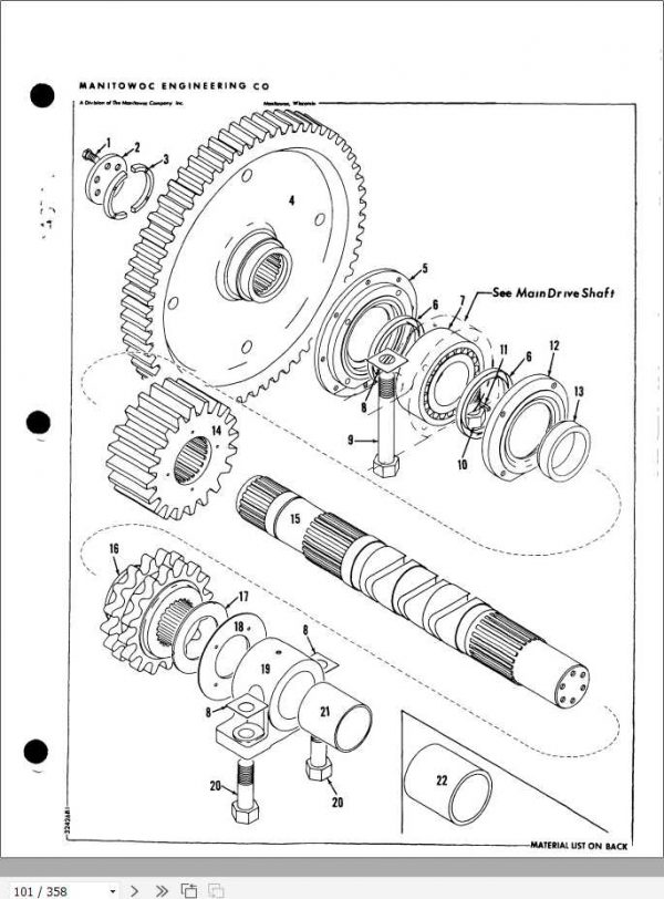 Manitowoc Cranes 4600 46040 PM 01 30 2009 Spare Parts Manual PDF 2