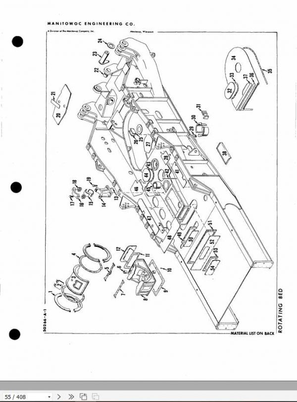 Manitowoc Cranes 4600 46063 PM 01 07 2011 Spare Parts Manual PDF 2