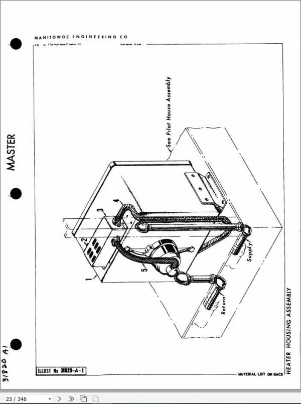 Manitowoc Cranes 4600 46083 PM 10 13 2010 Spare Parts Manual PDF 2