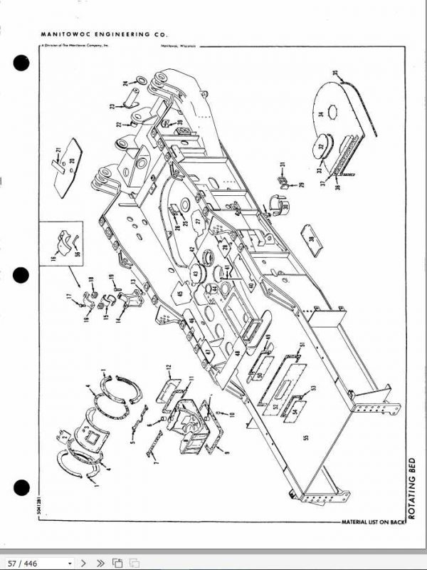 Manitowoc Cranes 4600 46144 PM 05 18 2012 Spare Parts Manual PDF 2