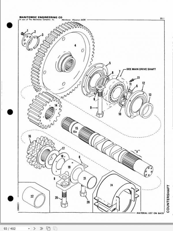 Manitowoc Cranes 4600 46181 PM 08 09 2011 Spare Parts Manual PDF 2