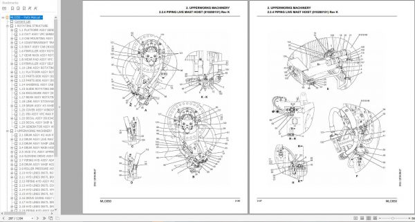 Manitowoc Cranes MLC650 PM 605679 Spare Parts Manual PDF 2