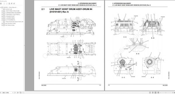 Manitowoc Cranes MLC650 PM 606118 ENU Spare Parts Manual PDF 2