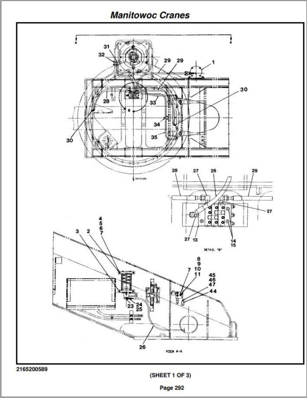 Manitowoc Cranes PM 220001 001 RT635C Spare Parts Manual PDF 3