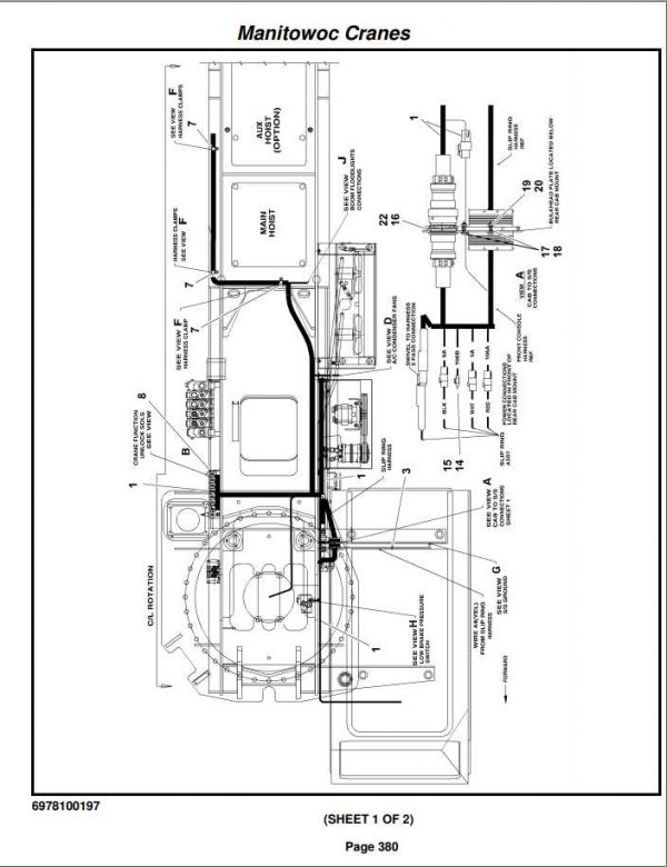 Manitowoc Cranes PM 221427 001 RT650E PARTS Spare Parts Manual PDF 2