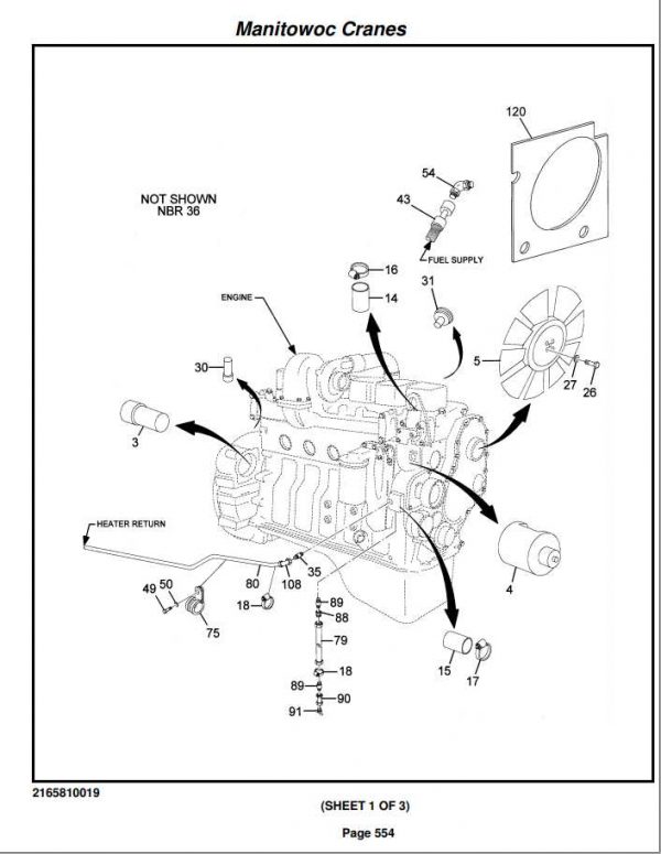 Manitowoc Cranes PM 221427 001 RT650E PARTS Spare Parts Manual PDF 3