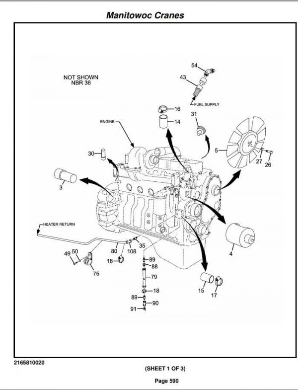 Manitowoc Cranes PM 222089 001 RT650E Spare Parts Manual PDF 3
