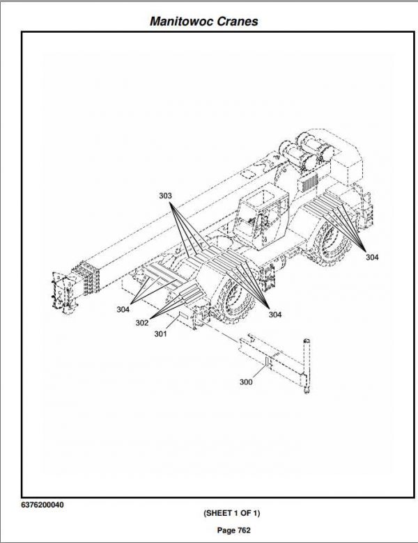 Manitowoc Cranes PM 222102 000 RT760E Spare Parts Manual PDF 3