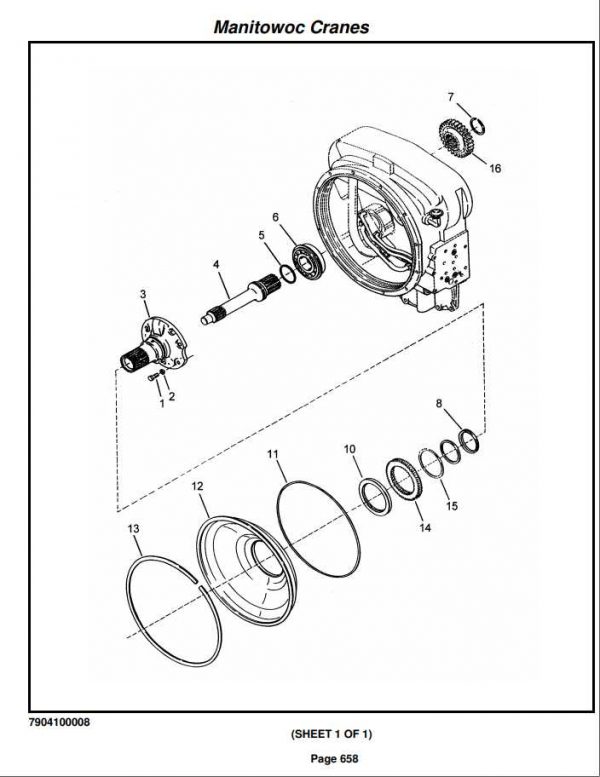 Manitowoc Cranes PM 222115 001 RT750E Spare Parts Manual PDF 2