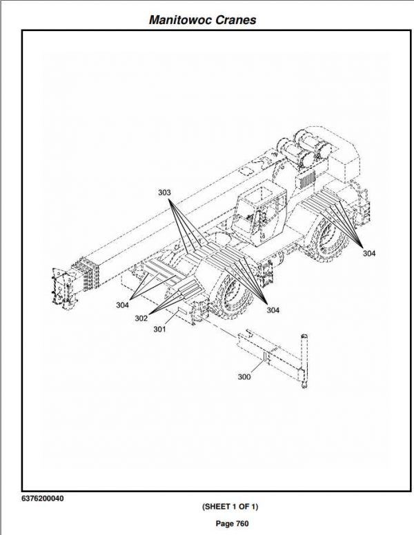Manitowoc Cranes PM 222115 001 RT750E Spare Parts Manual PDF 3