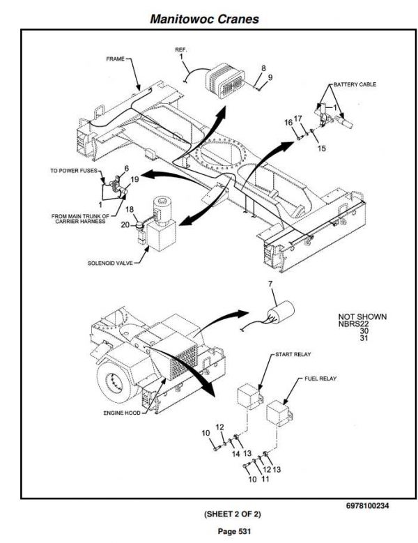 Manitowoc Cranes PM 223062 001 RT760E Spare Parts Manual PDF 3