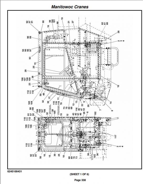 Manitowoc Cranes PM 223634 001 TMS760E Spare Parts Manual PDF 2
