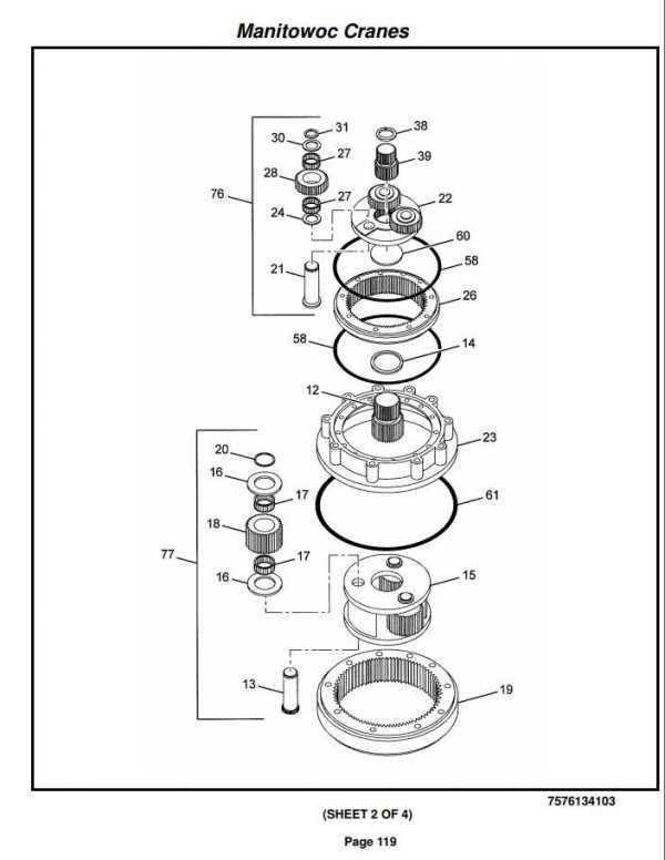 Manitowoc Cranes PM 223685 000 RT760E Spare Parts Manual PDF 2