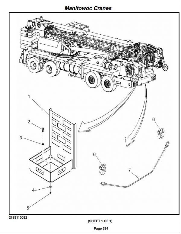Manitowoc Cranes PM 223869 002 TMS900E Spare Parts Manual PDF 3