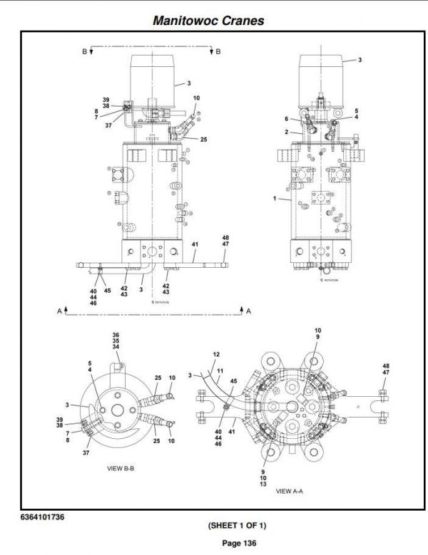 Manitowoc Cranes PM 224185 000 RT760E Spare Parts Manual PDF 2