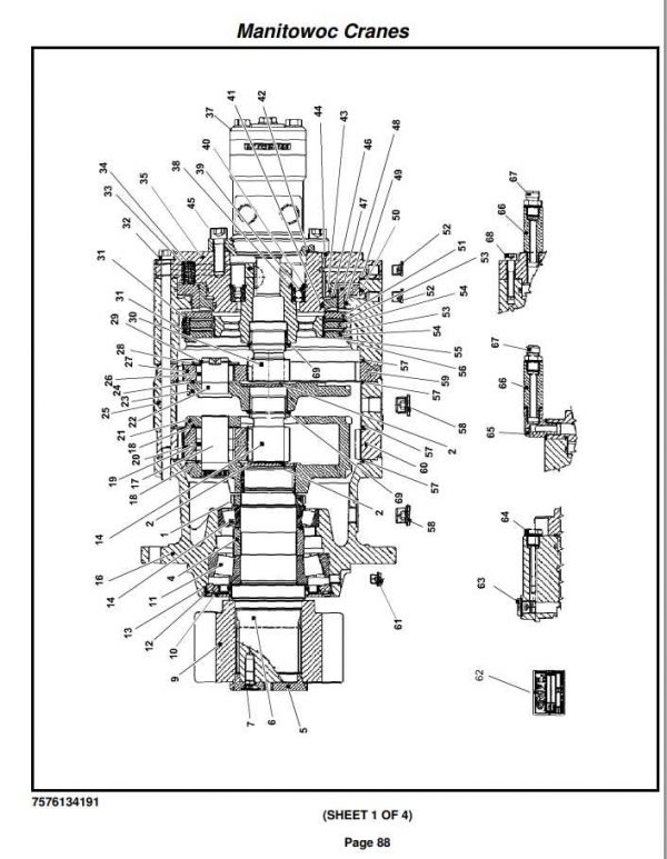 Manitowoc Cranes PM 224203 000 RT530E Spare Parts Manual PDF 3