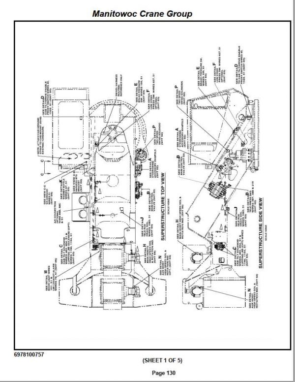 Manitowoc Cranes PM 224352 001 RT890E Spare Parts Manual PDF 2