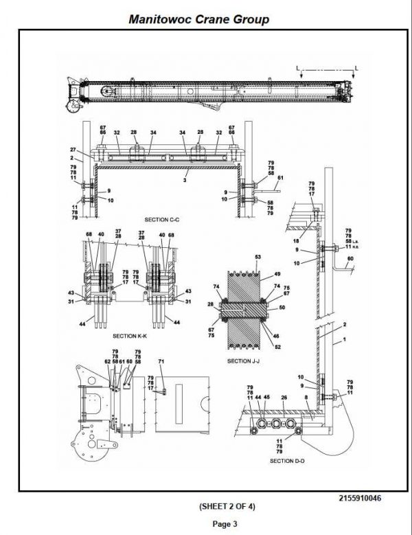 Manitowoc Cranes PM 224719 000 RT530E Spare Parts Manual PDF 2