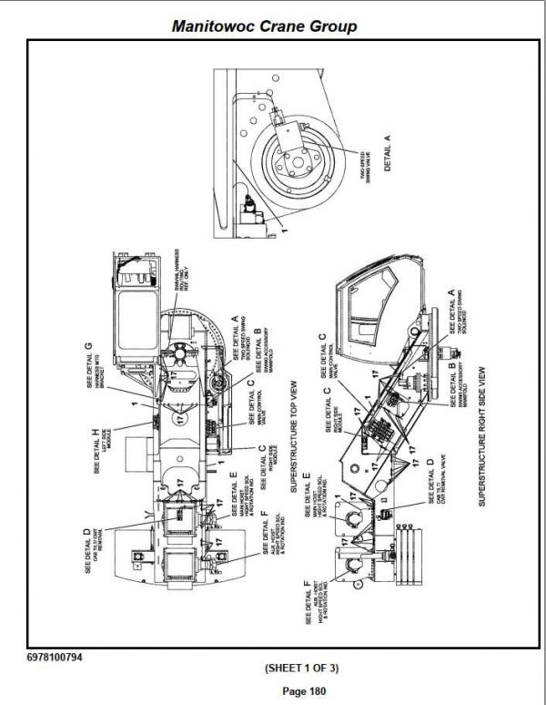 Manitowoc Cranes PM 224736 001 TMS800E Spare Parts Manual PDF 2