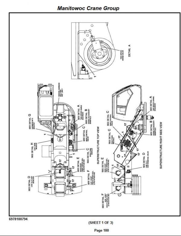 Manitowoc Cranes PM 224737 001 TMS800E Spare Parts Manual PDF 2