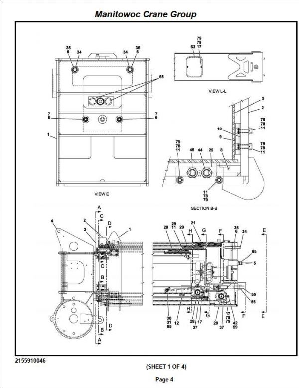 Manitowoc Cranes PM 224896 000 RT530E Spare Parts Manual PDF 2